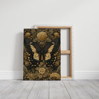 Black Wings Edged in Gold
