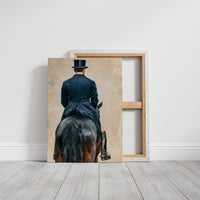Dark Horse in the Saddle