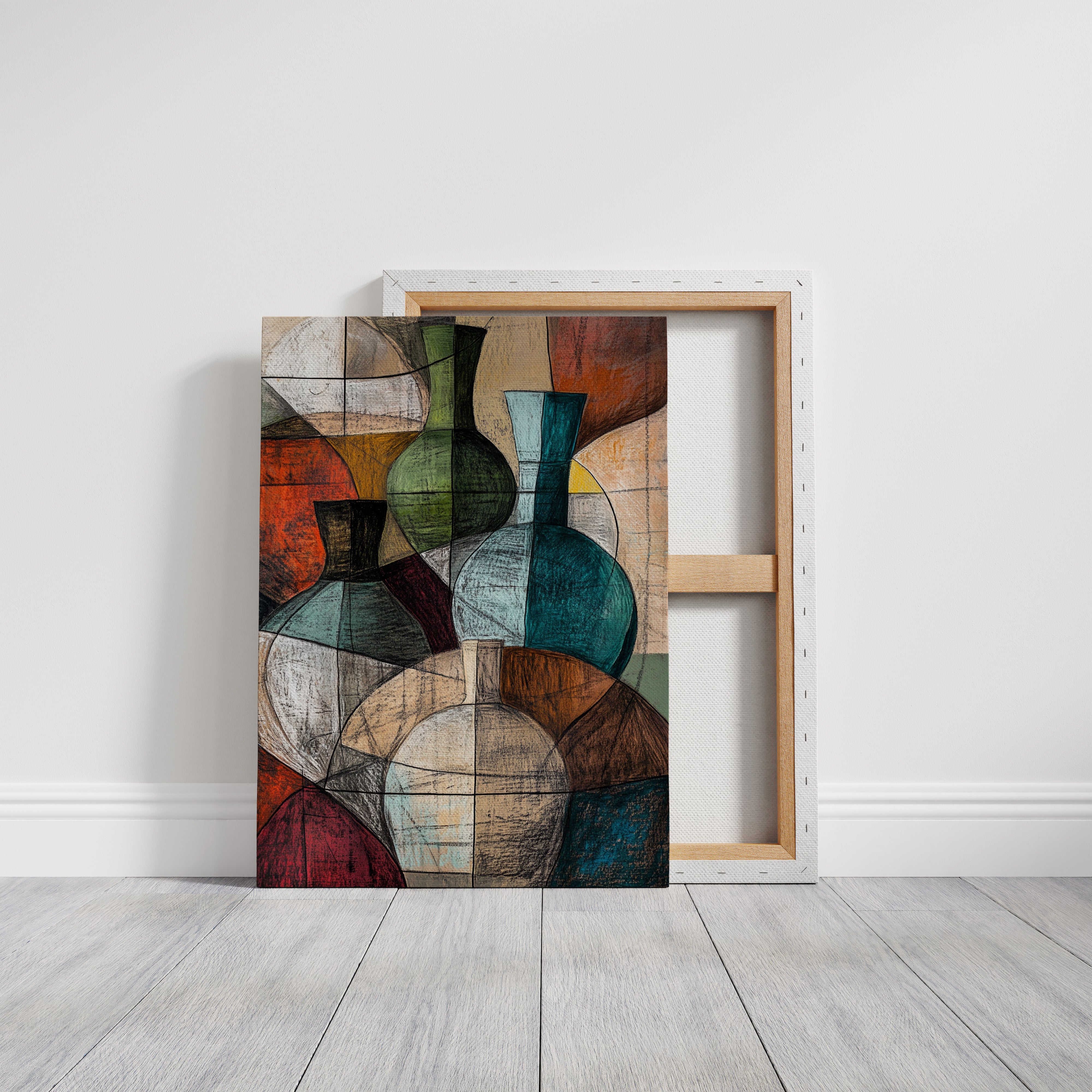 Vessels Dance In Cubist Light