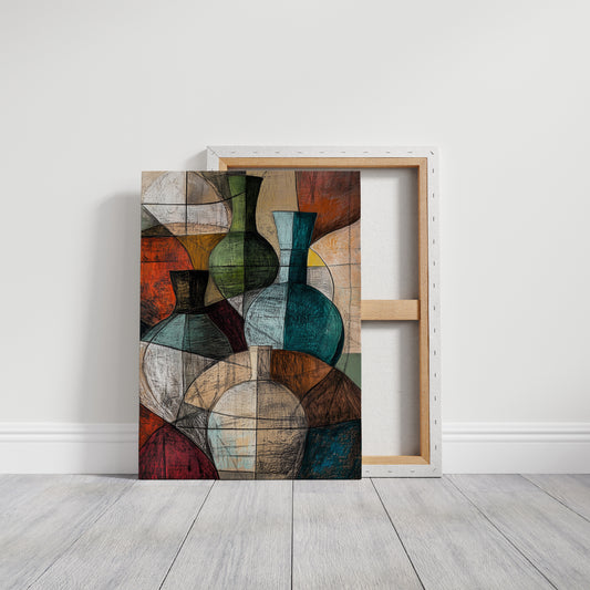 Vessels Dance In Cubist Light