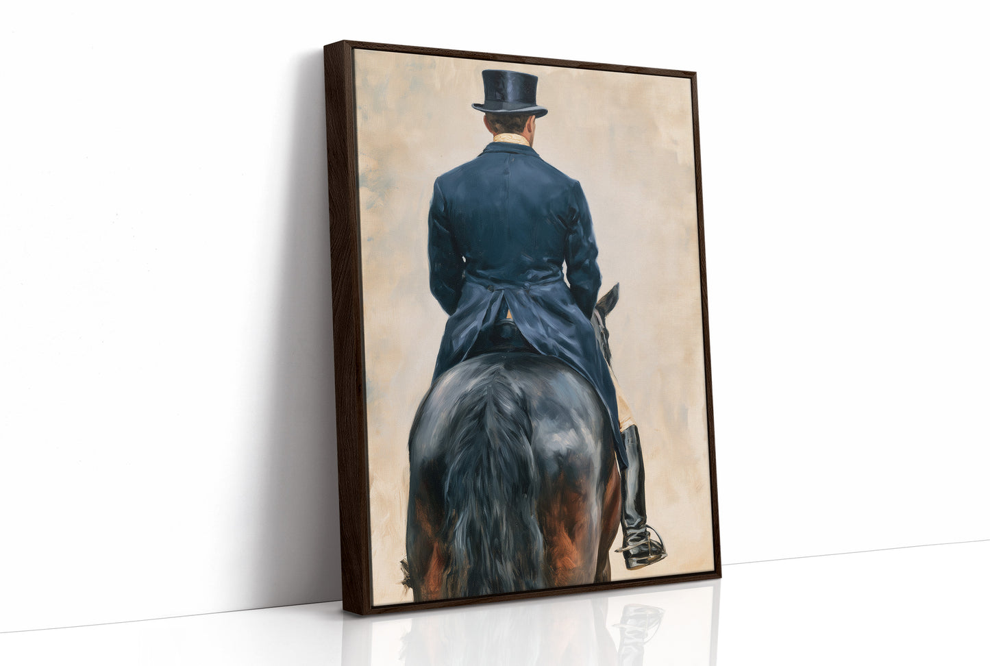 Dark Horse in the Saddle