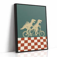 Two Rexes, One Bicycle