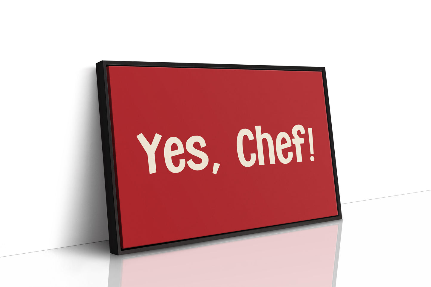 Yes, Chef Kitchen Print