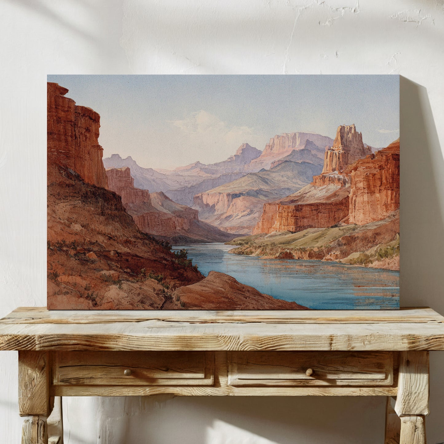 Ancient Waters Carve Desert Kingdoms