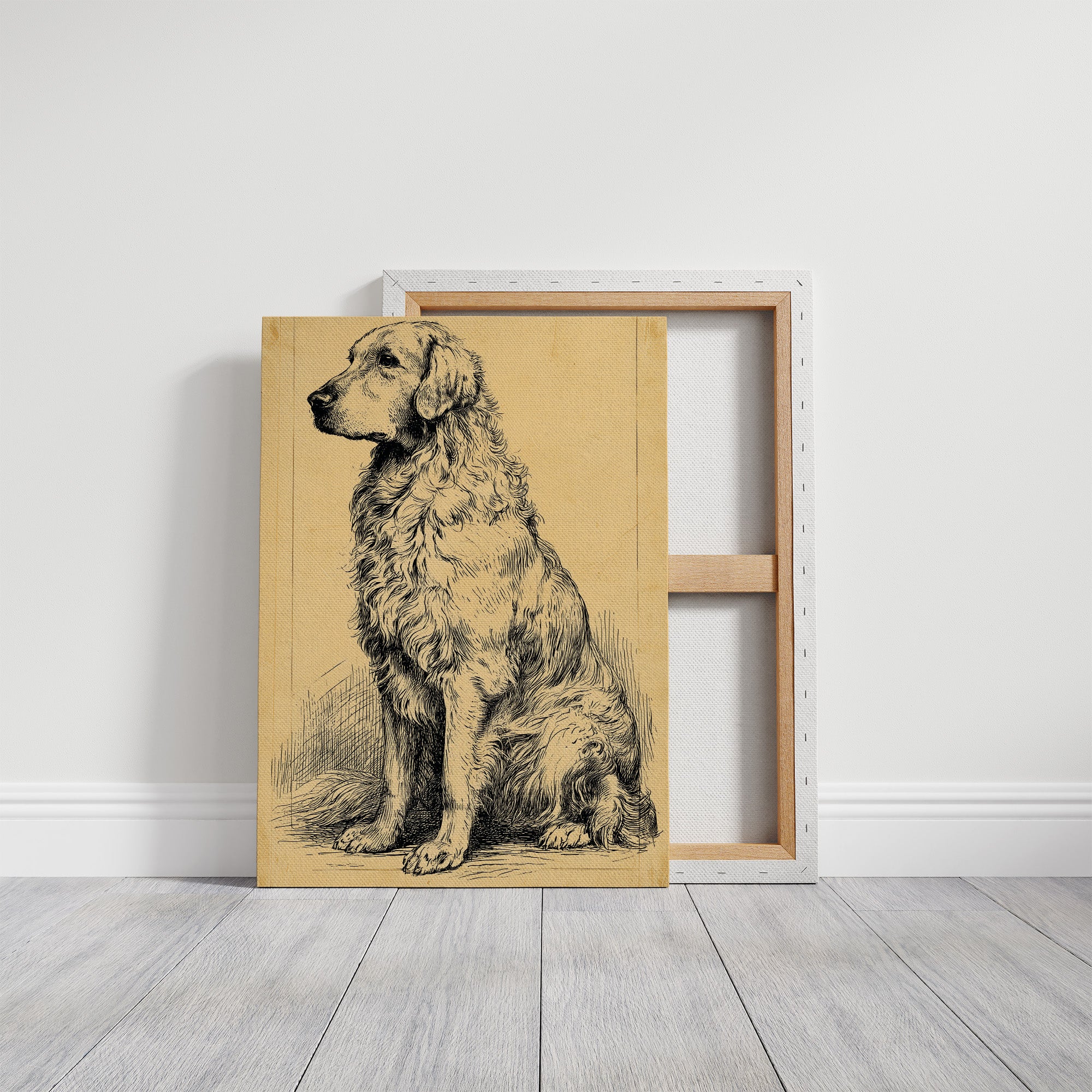 The Good Old Boy: Vintage Setter Sketch
