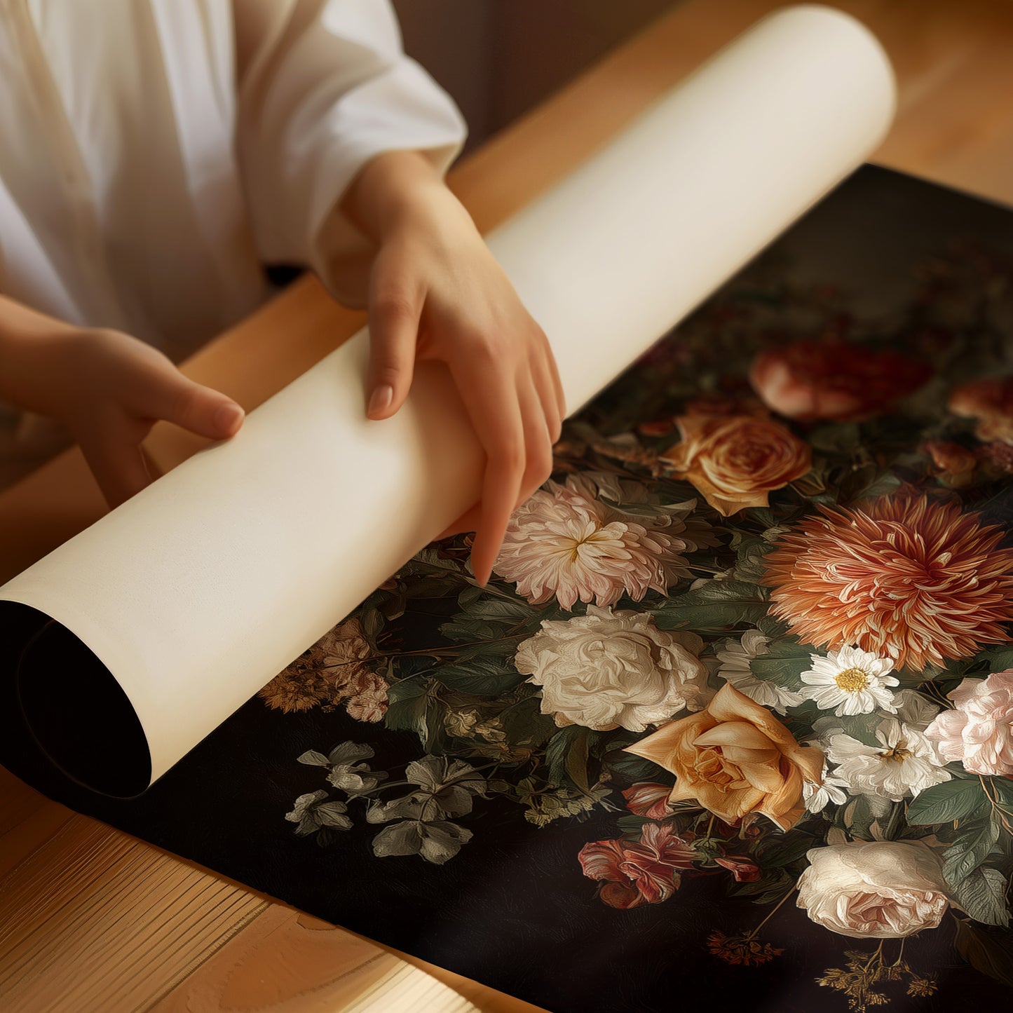 Blossoms Dance With Mortality's Song