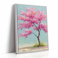 Cherry Blossoms Dance In Spring Wind