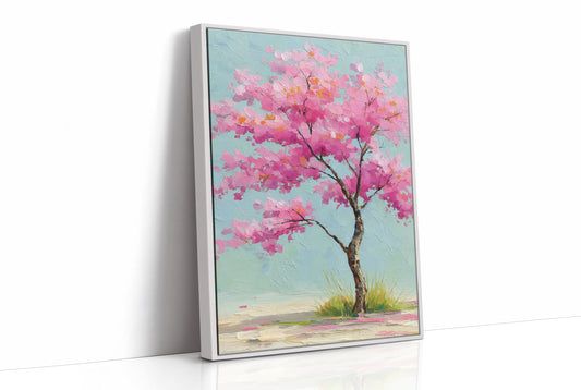 Cherry Blossoms Dance In Spring Wind