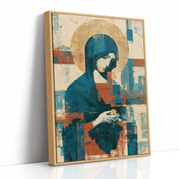 Halo in Blue and Rust