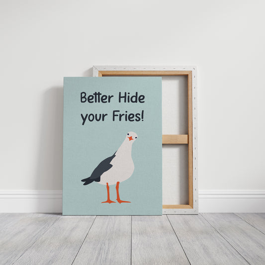 Seagull Seeks Seaside Snack Secrets