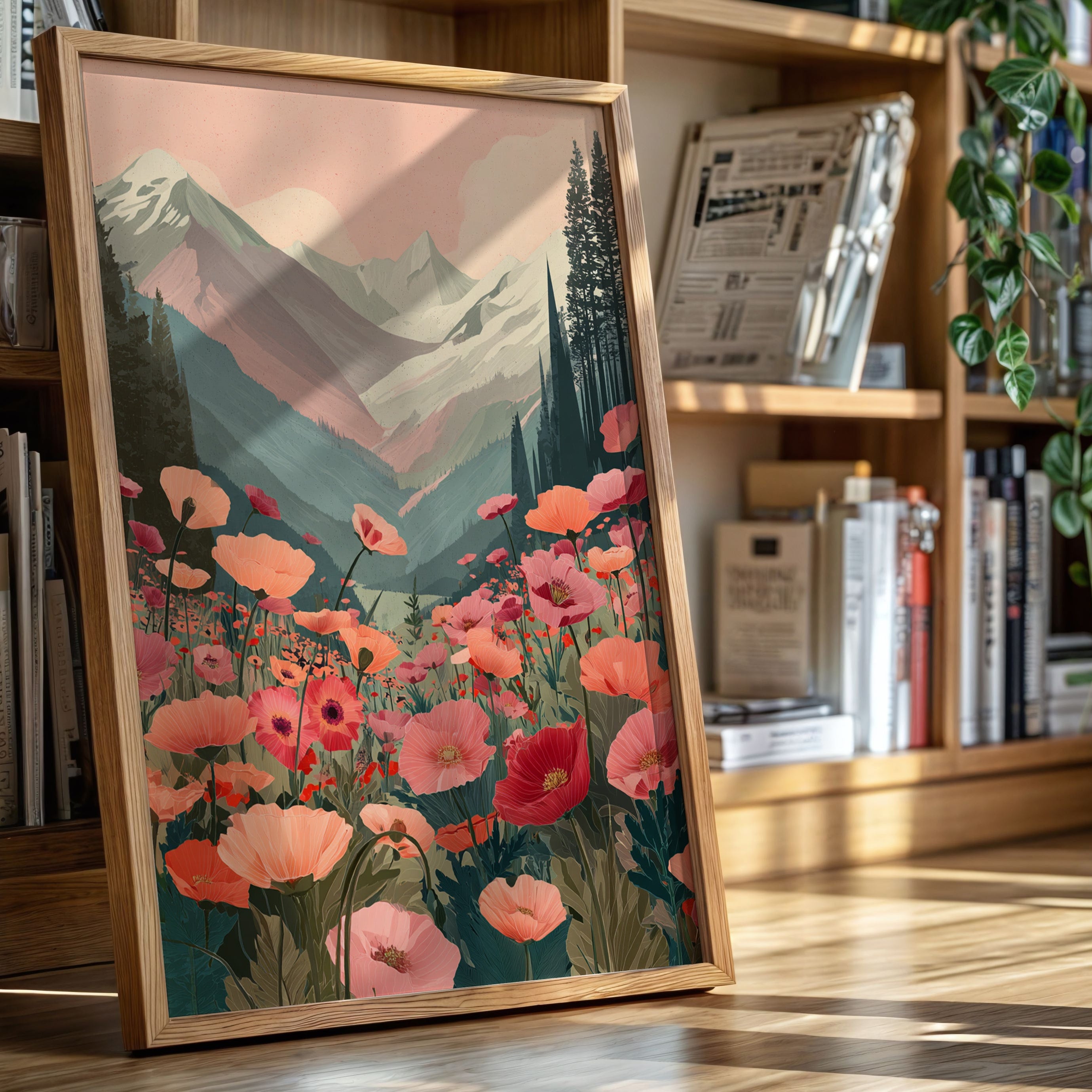 Valleys Dressed in Floral Splendor