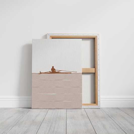 Early Morning Rows Through Serenity