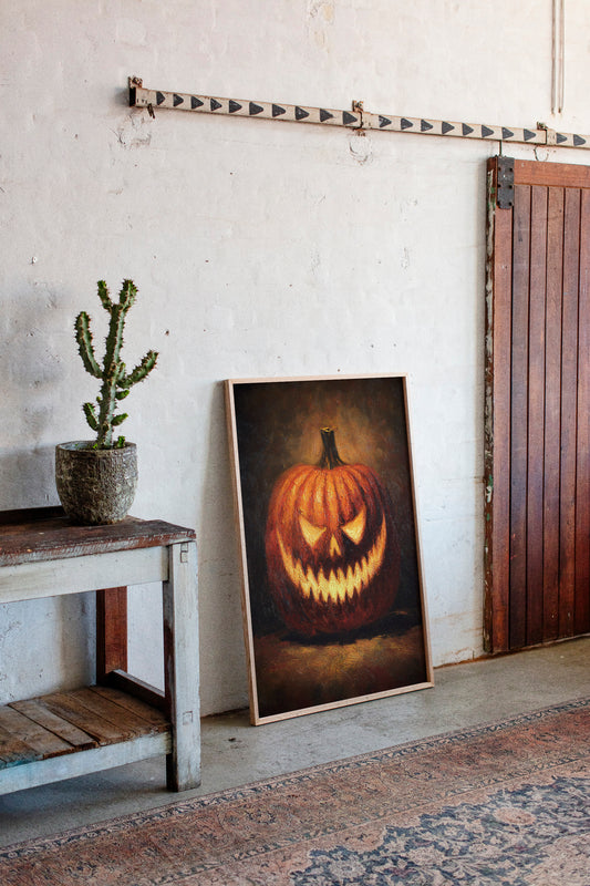 Flickering Grin of Autumn's Haunt