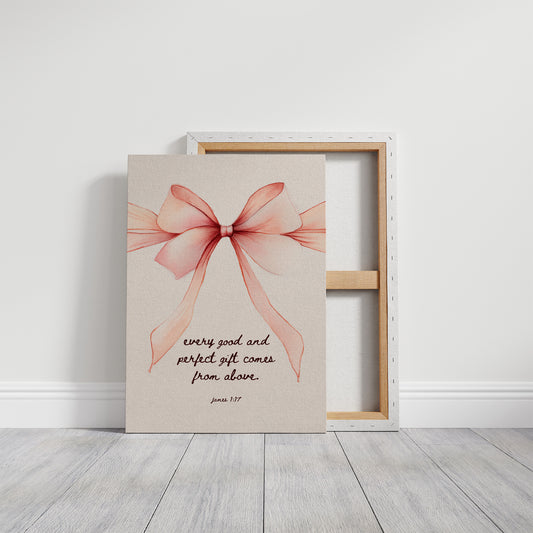 Coral Ribbon Carries Sacred Promise