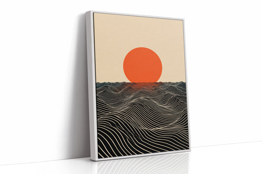 When Sun Meets the Sea's Embrace