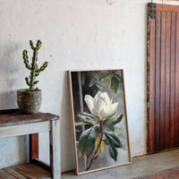Petals Beneath the Window's Gaze