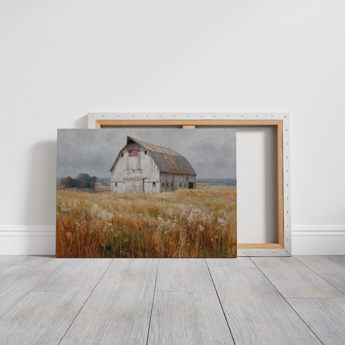 Prairie Stars Above Weathered White