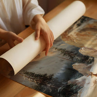 Mountain Deer Find December's Light