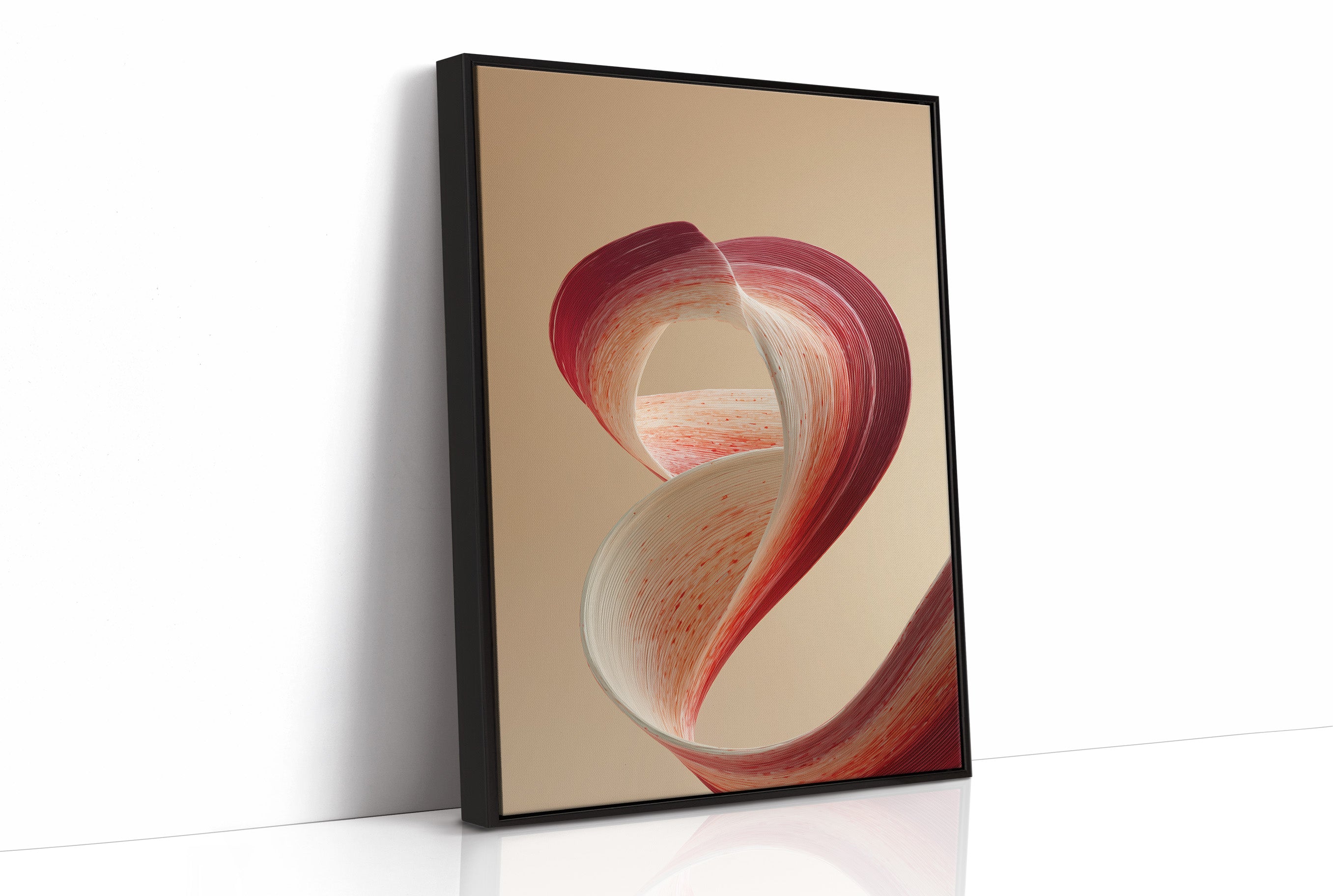 Crimson Loop In Warm Air