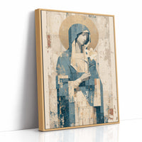 Seated Icon with Lily