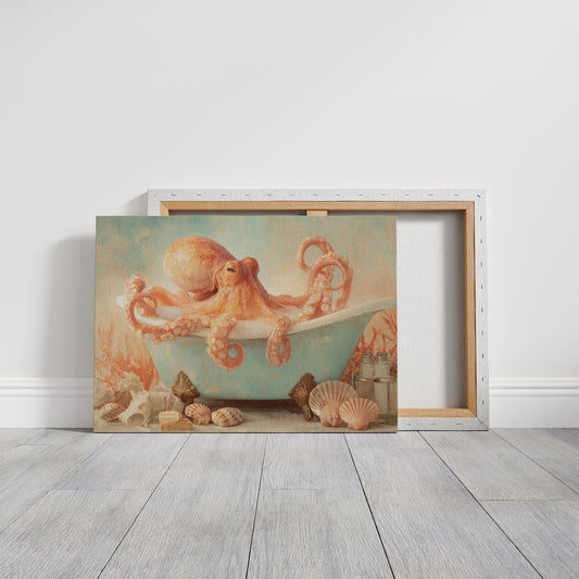 Tentacles Drift In Coral Daydream