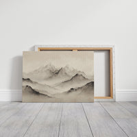 Mountains Rest In Morning Mist