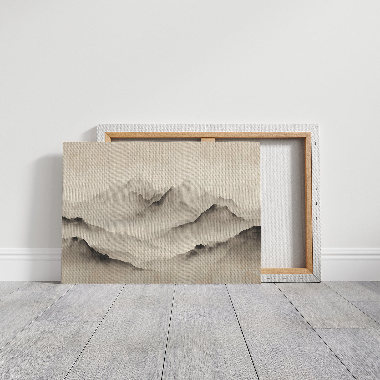 Mountains Rest In Morning Mist