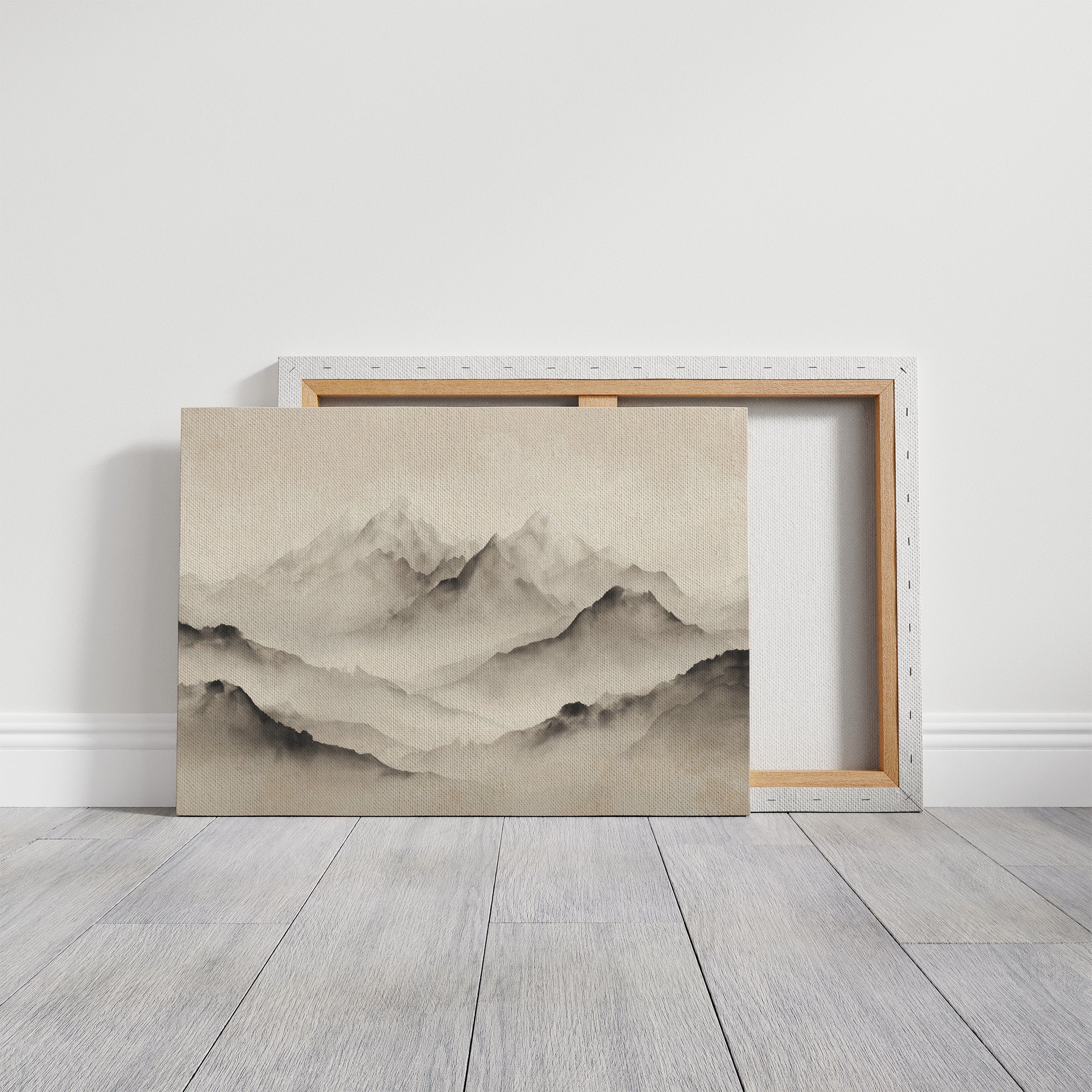 Mountains Rest In Morning Mist