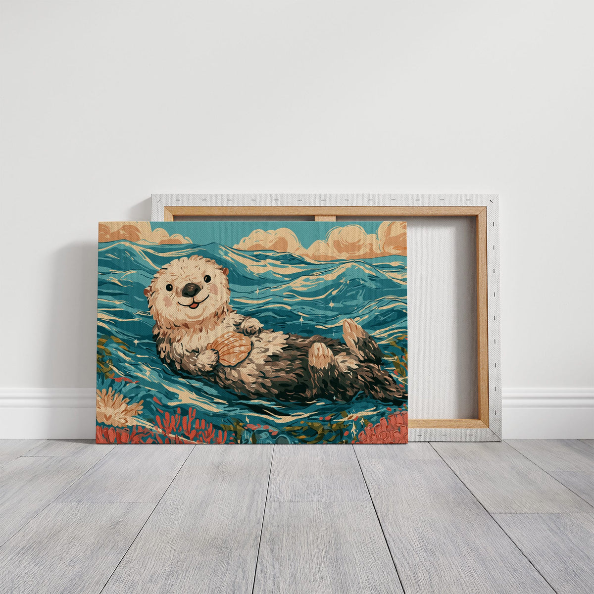 Floating Otter Shell Snack