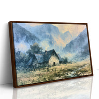 Cottage Beneath the Blue Peaks