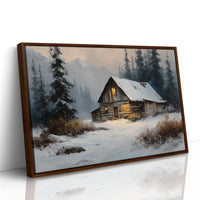 Snow Blankets The Mountain Hideaway