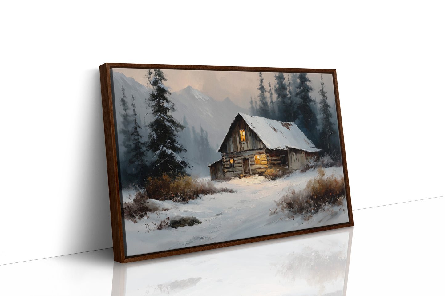 Snow Blankets The Mountain Hideaway