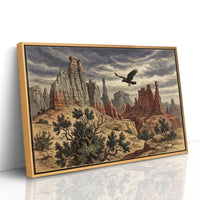 Raven Over the Red Spires