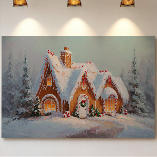 A Cottage Wrapped in Sugar Frosting