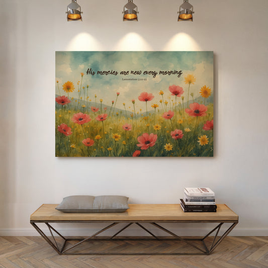 New Every Morning Wildflower Sunrise