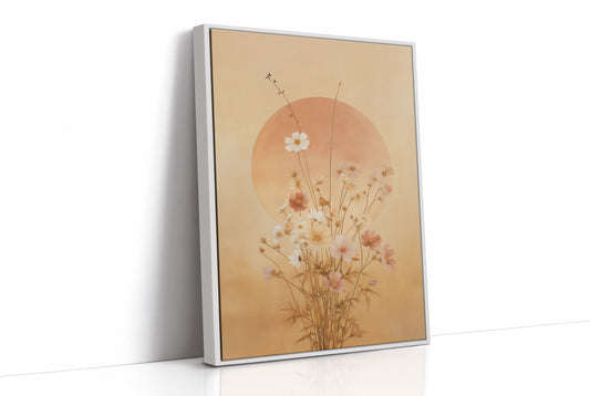 Morning Sun Kisses Wild Cosmos