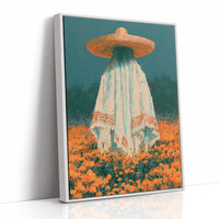 Figure in the Marigold Field