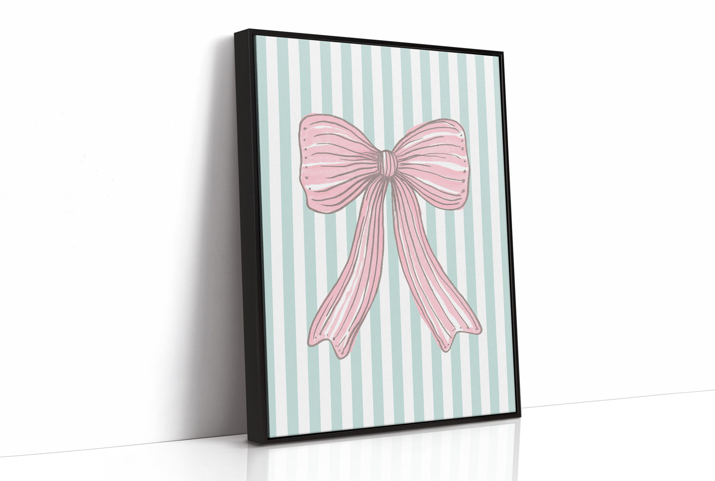 Sketched in Pink, Tied With Care