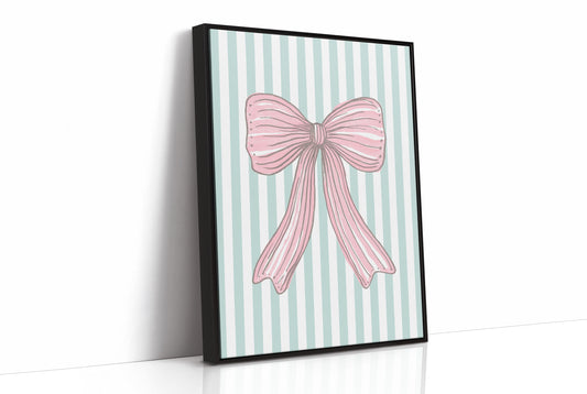 Sketched in Pink, Tied With Care