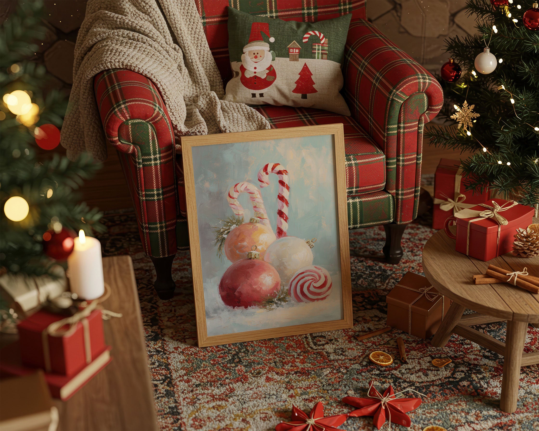 Peppermint Dreams In Morning Light