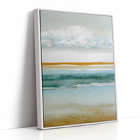 Where Waves Kiss Golden Sands
