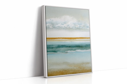 Where Waves Kiss Golden Sands