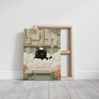 Bubble Bath Confidant: A Feline Spa Day