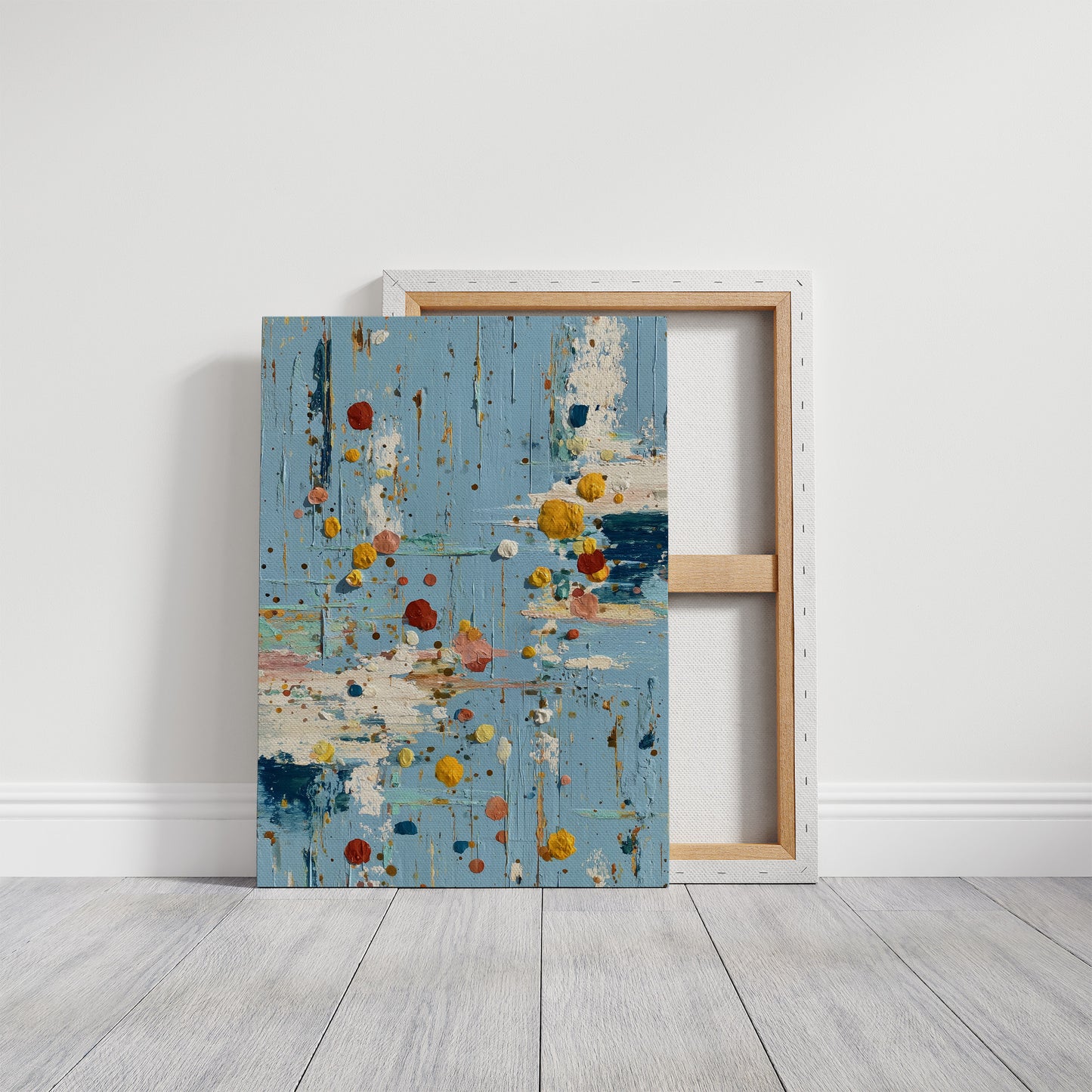 Drips in Powder Blue