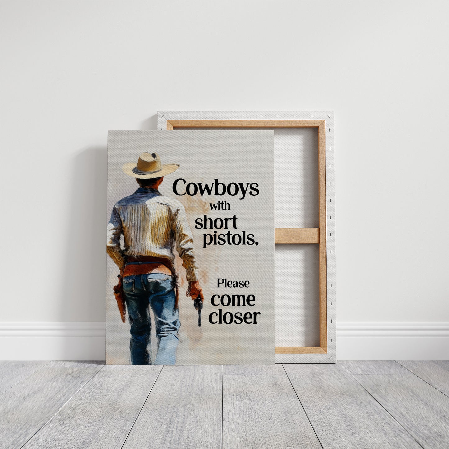 Giddy Up Partner Cowboy Print