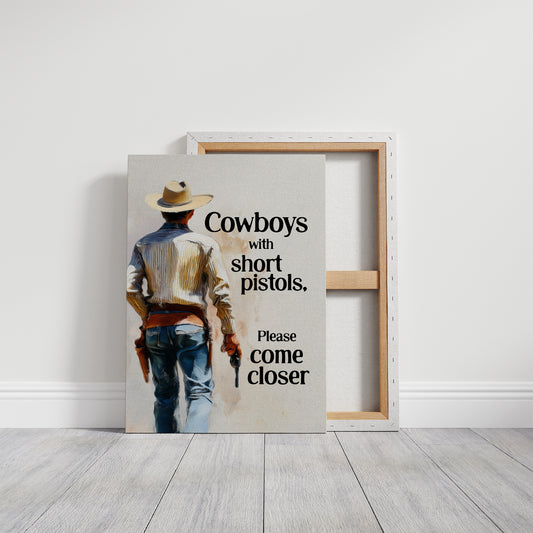 Giddy Up Partner Cowboy Print