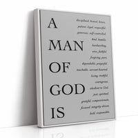 A Man of God Is (Classic Serif)