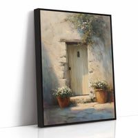 Mediterranean Threshold: Blossoms and Light