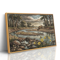 Buck at the River's Bend