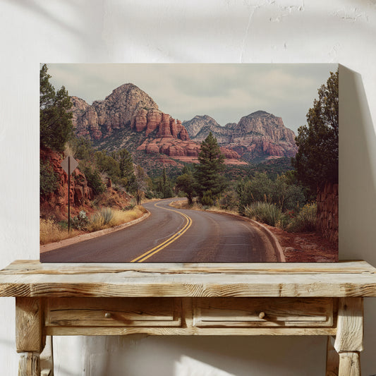 Winding Roads Lead To Crimson Peaks